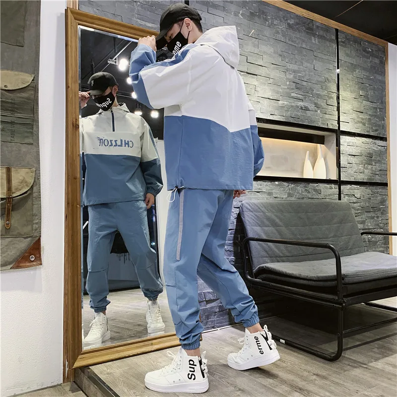 2021 Hip Hop Workwear jacket Mens Tracksuit Jacket+Pants 2PC Sets Baseball Loose Zipper Women Coat & Long Pants Mens Clothing
2021 Hip Hop Workwear jacket Mens Tracksuit Jacket+Pants 2PC Sets Baseball Loose Zipper Women Coat & Long Pants Mens Clothing