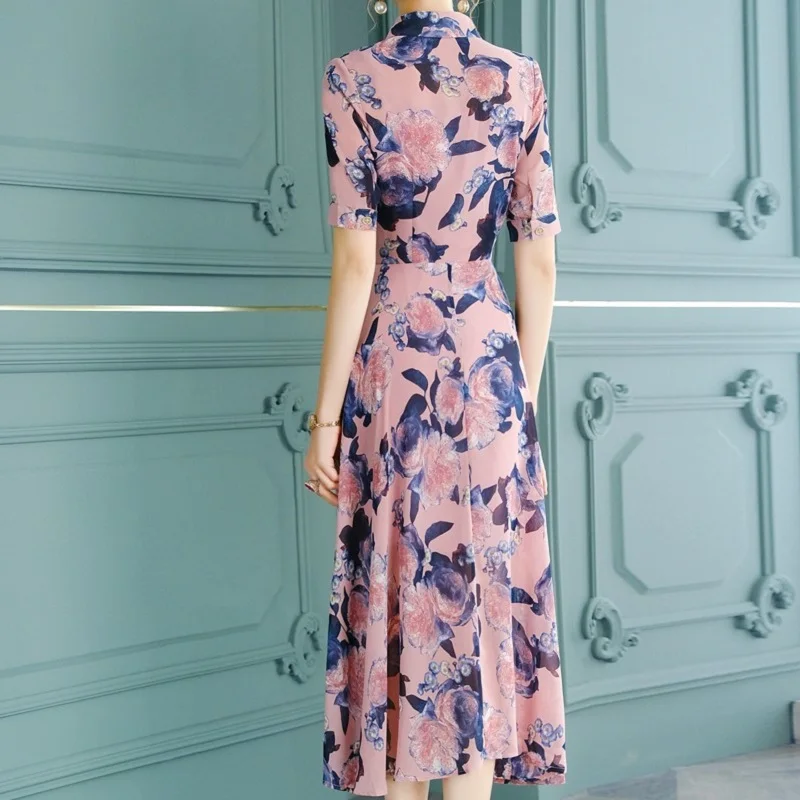 2020 New Summer Dress Women Short Sleeve Ladies Long Party Dresses Plus Size 3xl Sexy Vintage Club Printed Chiffon Dress
2020 New Summer Dress Women Short Sleeve Ladies Long Party Dresses Plus Size 3xl Sexy Vintage Club Printed Chiffon Dress