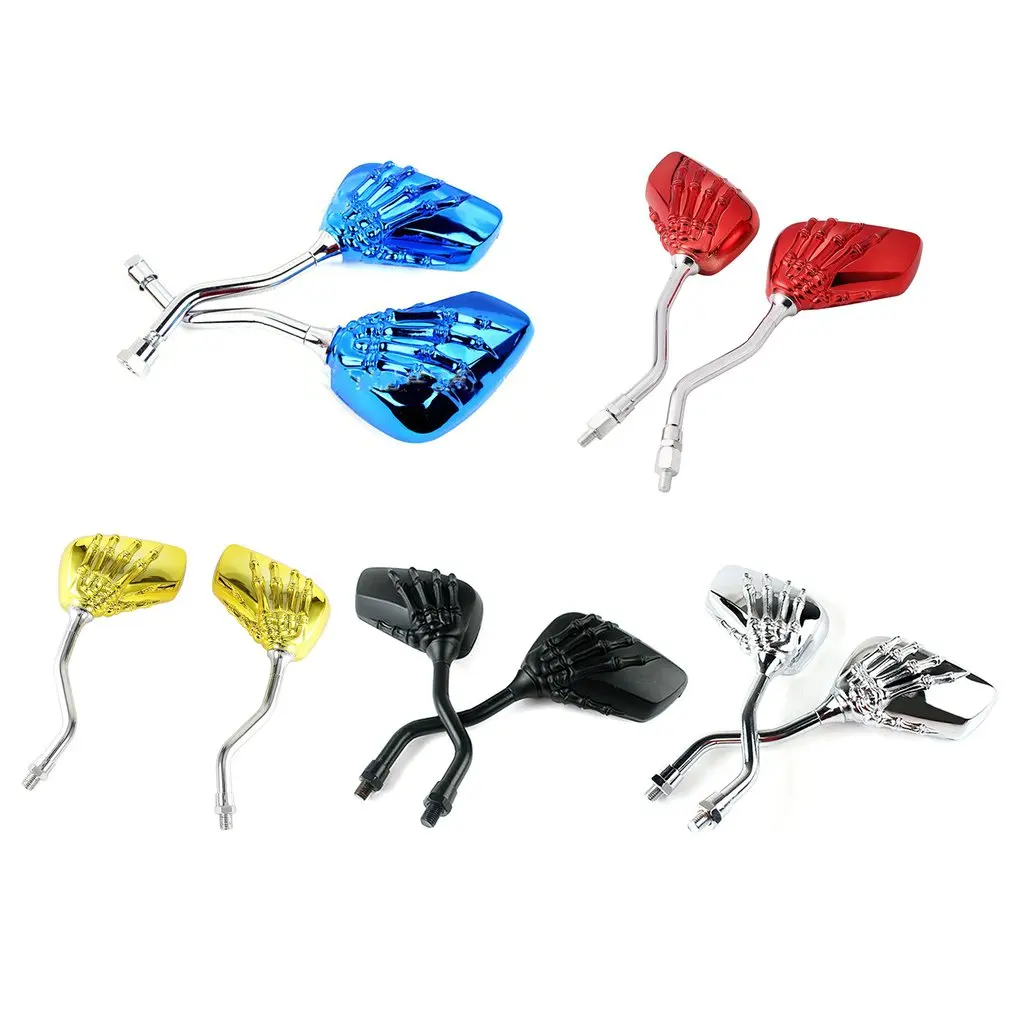 2 Pieces Full Angle Adjustment Electric Car Rearview Mirror Reversing Mirror Skull Claw Motorcycle Rearview Mirror
2 Pieces Full Angle Adjustment Electric Car Rearview Mirror Reversing Mirror Skull Claw Motorcycle Rearview Mirror