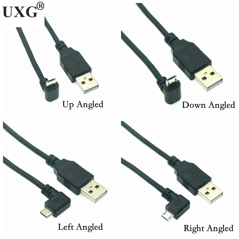 Micro Usb Right Angle Cable Up/Down/Left/Right Angled 90 Degree USB TO Micro USB Male Male Data Charge Connector Short Cable
Micro Usb Right Angle Cable Up/Down/Left/Right Angled 90 Degree USB TO Micro USB Male Male Data Charge Connector Short Cable
