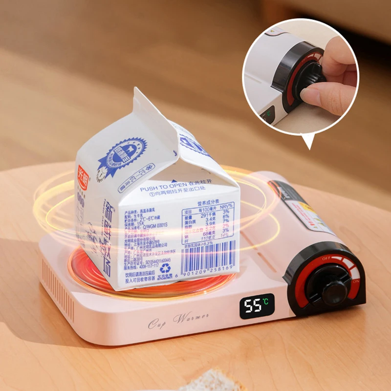 Smart Coffee Mug Warmer Retro Gas Stove Heating Plate with LED Display 3 Gear Temperatures Heating Pad for Tea Milk Water 220V
Smart Coffee Mug Warmer Retro Gas Stove Heating Plate with LED Display 3 Gear Temperatures Heating Pad for Tea Milk Water 220V