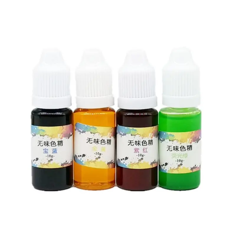 

12 Pcs/set DIY Crystal Epoxy UV Dyed Pigment Concentrated Color Fine AB Glue Resin Jewelry Material