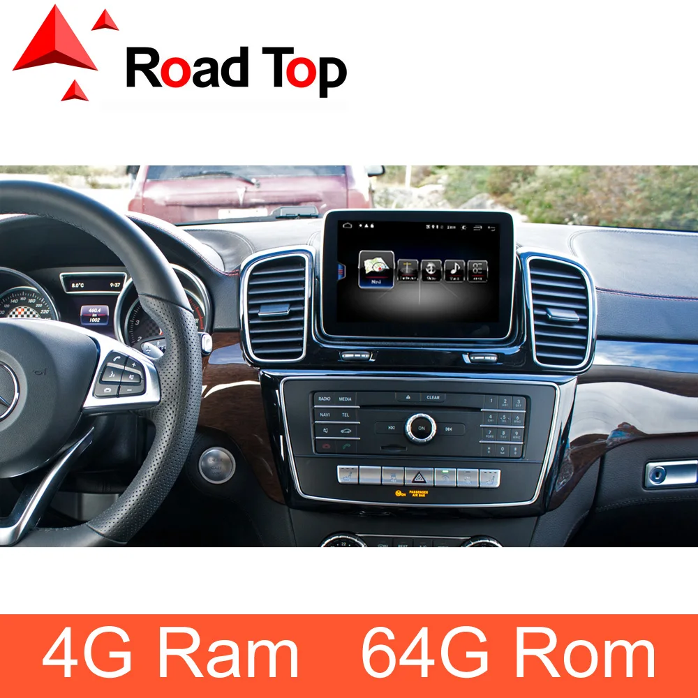 4G Ram Android 8 4 "дисплей с GPS навигацией Bluetooth радио Функция для Mercedes Benz GLE GLS головное