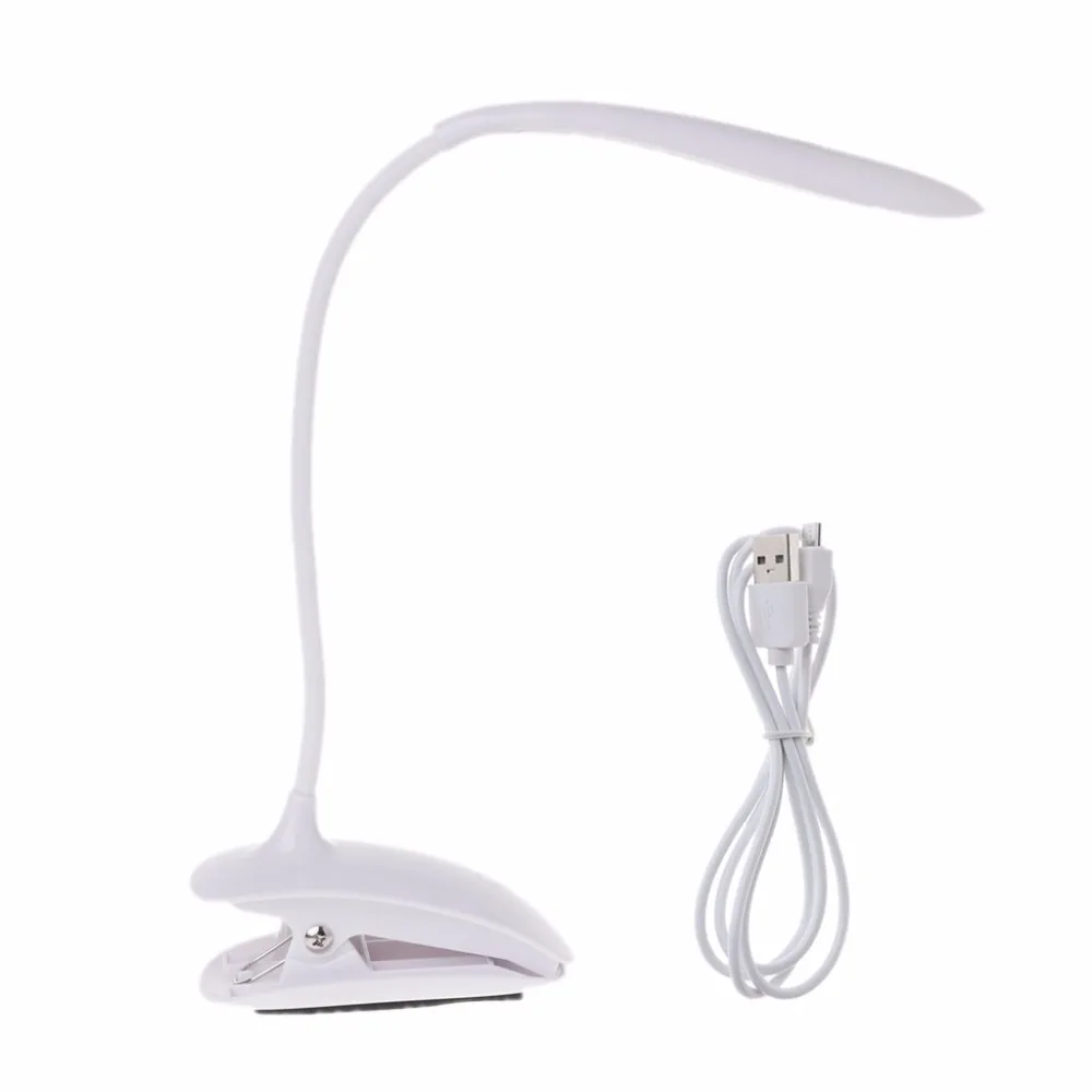Clip-on Plastic Desk Reading Light Table Lamp Flexible USB Rechargeable Touch Sensor LED 3 Color
Clip-on Plastic Desk Reading Light Table Lamp Flexible USB Rechargeable Touch Sensor LED 3 Color