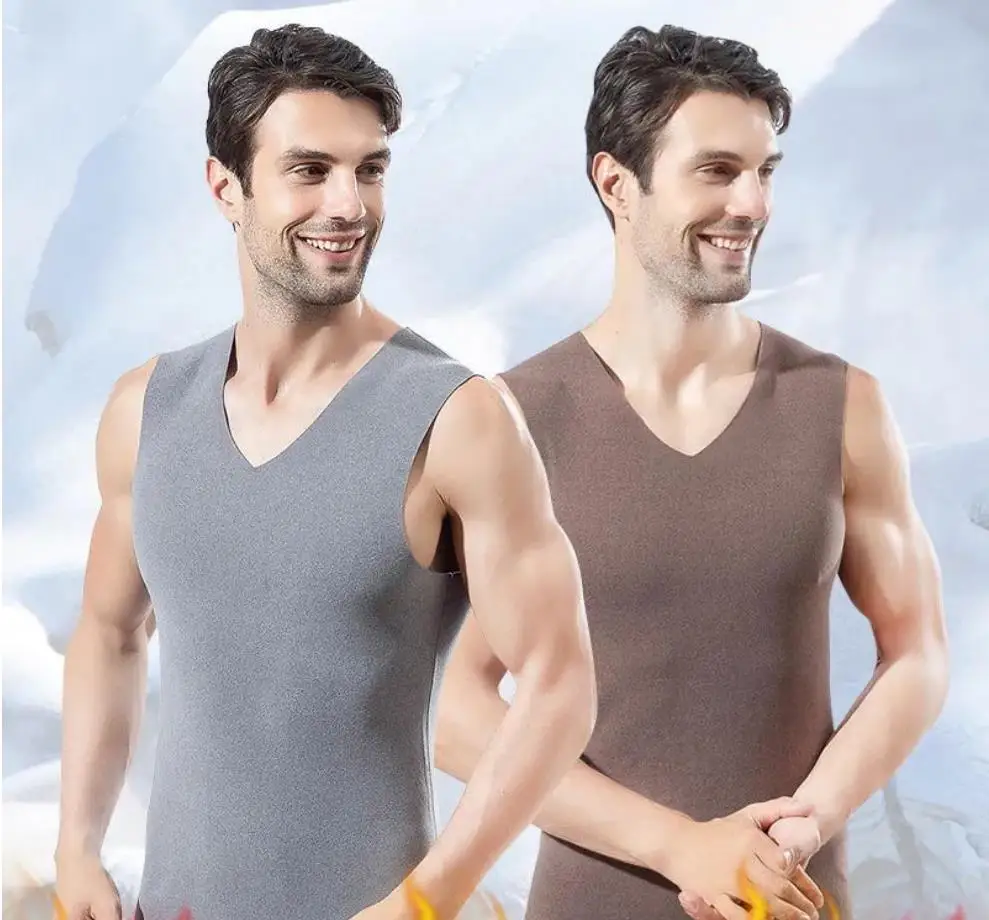 Men Thermal Underwear Winter Thermo Vest Warm Body Male Comfortable Tops 
Men Thermal Underwear Winter Thermo Vest Warm Body Male Comfortable Tops
