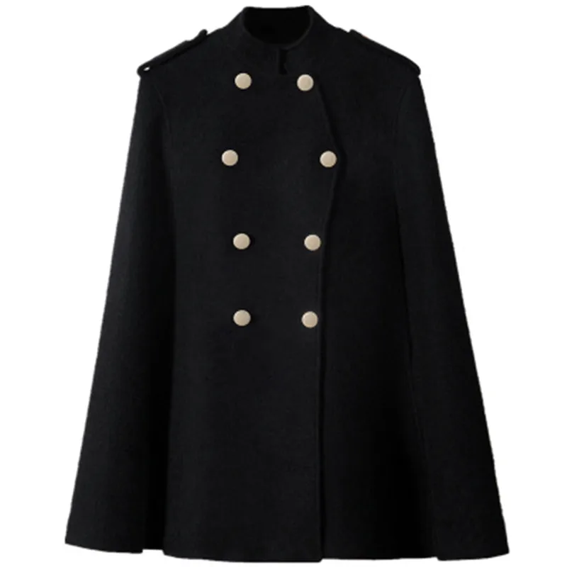 High Quality Autumn Winter Cloak Coat Women Elegant Korean Clothes Outerwear Plus Size Temperament Poncho Wool Coat Women
High Quality Autumn Winter Cloak Coat Women Elegant Korean Clothes Outerwear Plus Size Temperament Poncho Wool Coat Women