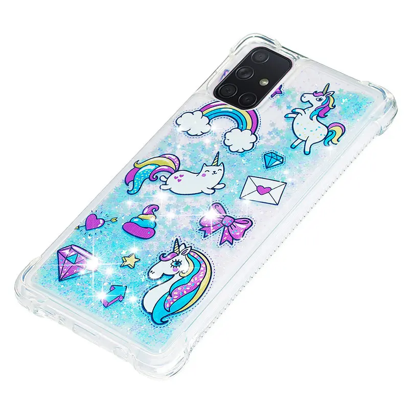 Silicon Case For Samsung Galaxy A71 Shockproof Phone Case For Samsung A71 SM-A715F A715F A715 Glitter Quicksand Protection Cover
Silicon Case For Samsung Galaxy A71 Shockproof Phone Case For Samsung A71 SM-A715F A715F A715 Glitter Quicksand Protection Cover