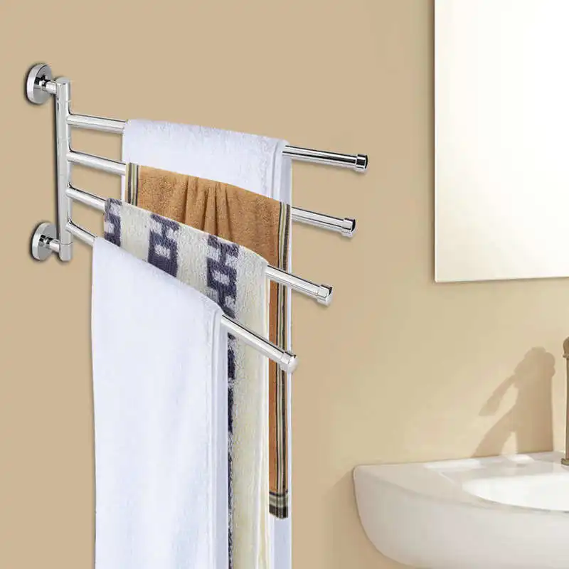215x360 mm Rotating Towel Wall Mounted Hanger Holder Hook Organizer Home Kitchen Bathroom Anti-rust Save Space Durable
215x360 mm Rotating Towel Wall Mounted Hanger Holder Hook Organizer Home Kitchen Bathroom Anti-rust Save Space Durable