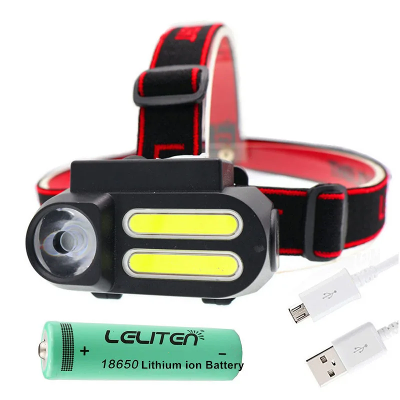 Portable Mini XPE 2 * COB LED Headlight Work Light Waterproof Headlamp Use 18650 Battery for Night Lighting Flashlight Head Lamp
Portable Mini XPE 2 * COB LED Headlight Work Light Waterproof Headlamp Use 18650 Battery for Night Lighting Flashlight Head Lamp