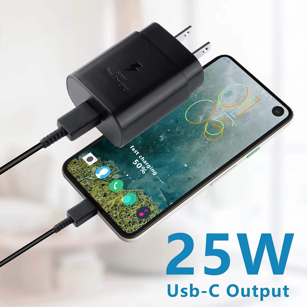 Original PD Super Fast Charger 25W Quick US Adapter For SAMSUNG GALAXY Note10 10+ 5G Model S20 Plus Ultra GOOGLE Pixel 4 3 2 XL
Original PD Super Fast Charger 25W Quick US Adapter For SAMSUNG GALAXY Note10 10+ 5G Model S20 Plus Ultra GOOGLE Pixel 4 3 2 XL