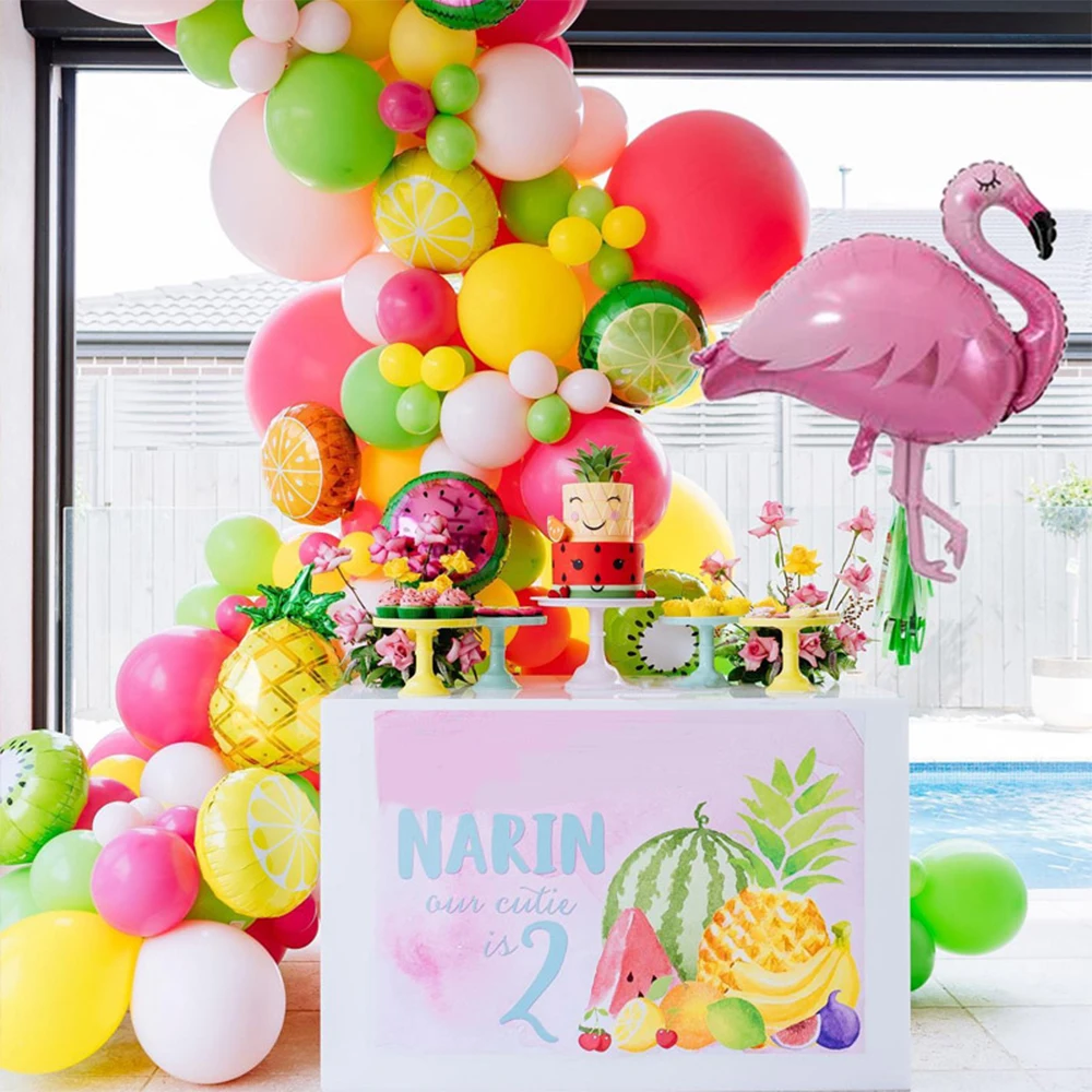 Hawaiian Party Foil Balloons Decorations Flamingo Fruits Leaves Cactus Vegetable Balloons For Summer Tropical Party Supplies
Hawaiian Party Foil Balloons Decorations Flamingo Fruits Leaves Cactus Vegetable Balloons For Summer Tropical Party Supplies