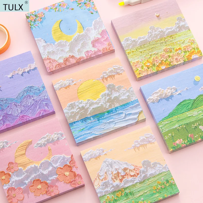 TULX memo pads office decoration cute stationary supplies memo sheets korean stationery kawaii stationery page flags
TULX memo pads office decoration cute stationary supplies memo sheets korean stationery kawaii stationery page flags