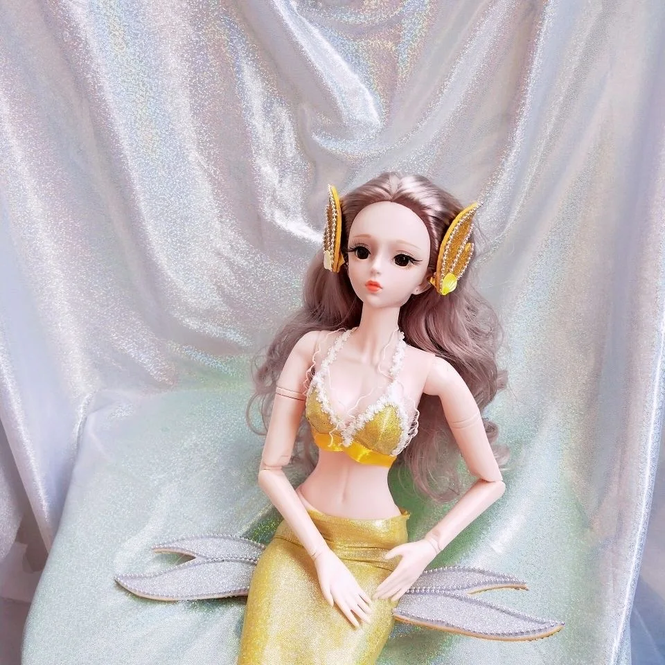 60 см модные шарнирные куклы русалки Фантазийного поколения 1/3 подвижные для