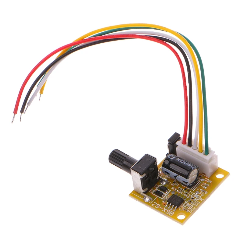 

DC 5V-12V 2A 15W Brushless Motor Speed Controller No Hall BLDC Driver Board