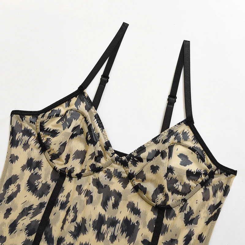 2021 Leopard Bodycon Body Animal Bodysuit Women Sleeveless Deep-V Puch Up Overalls Female Slim Rompers Jumpsuit New Bodys Skinny
2021 Leopard Bodycon Body Animal Bodysuit Women Sleeveless Deep-V Puch Up Overalls Female Slim Rompers Jumpsuit New Bodys Skinny