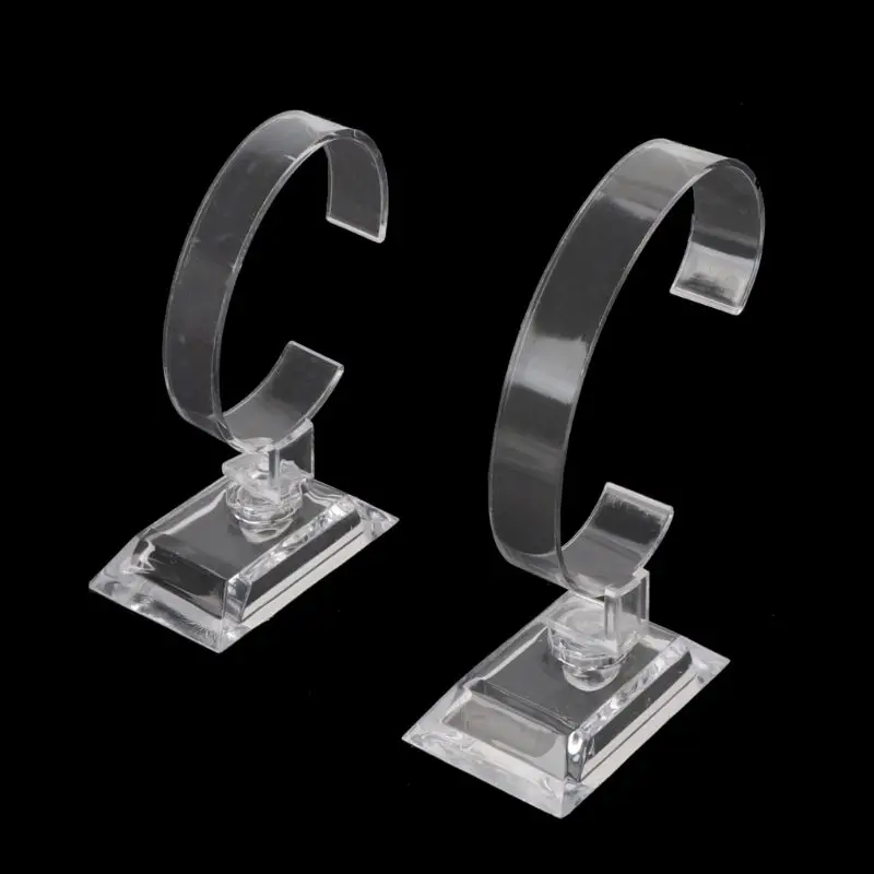 1Pc Clear Acrylic Bracelet Watch Display Holder Stand Rack Retail Shop Showcase 
1Pc Clear Acrylic Bracelet Watch Display Holder Stand Rack Retail Shop Showcase