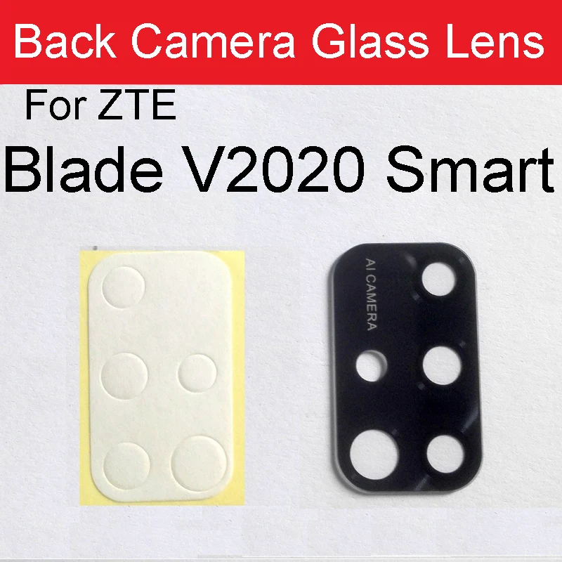 Задняя камера стеклянная фотолента для ZTE Blade A5 A7S 2020 V10 V20 V2020 20 Smart Vita 20Pro наклейка
