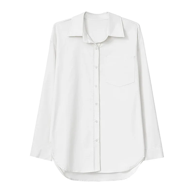 TVVOVVIN 2021 Korean Simple Solid Color Loose Split Long Sleeve Shirt Spring New Lapel All-match Mid-length Shirt EZOP
TVVOVVIN 2021 Korean Simple Solid Color Loose Split Long Sleeve Shirt Spring New Lapel All-match Mid-length Shirt EZOP