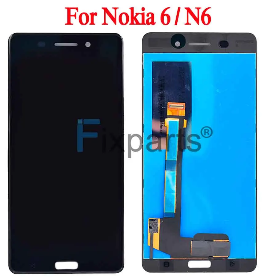 5.5" For Nokia 6 LCD Display Touch Screen Digitizer Assembly Replacement Parts For Nokia N6 LCD For Nokia 6.1 LCD
5.5" For Nokia 6 LCD Display Touch Screen Digitizer Assembly Replacement Parts For Nokia N6 LCD For Nokia 6.1 LCD