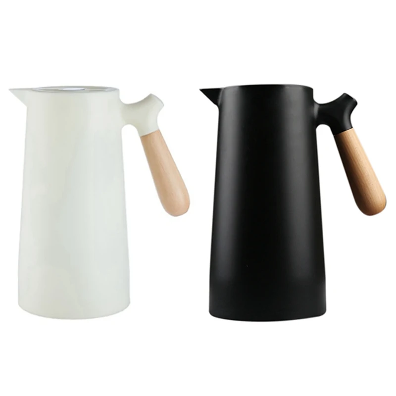 2PCS Large Capacity Nordic Thermal Insulation Kettle Household Thermal Insulation Pot,White & Black
2PCS Large Capacity Nordic Thermal Insulation Kettle Household Thermal Insulation Pot,White & Black