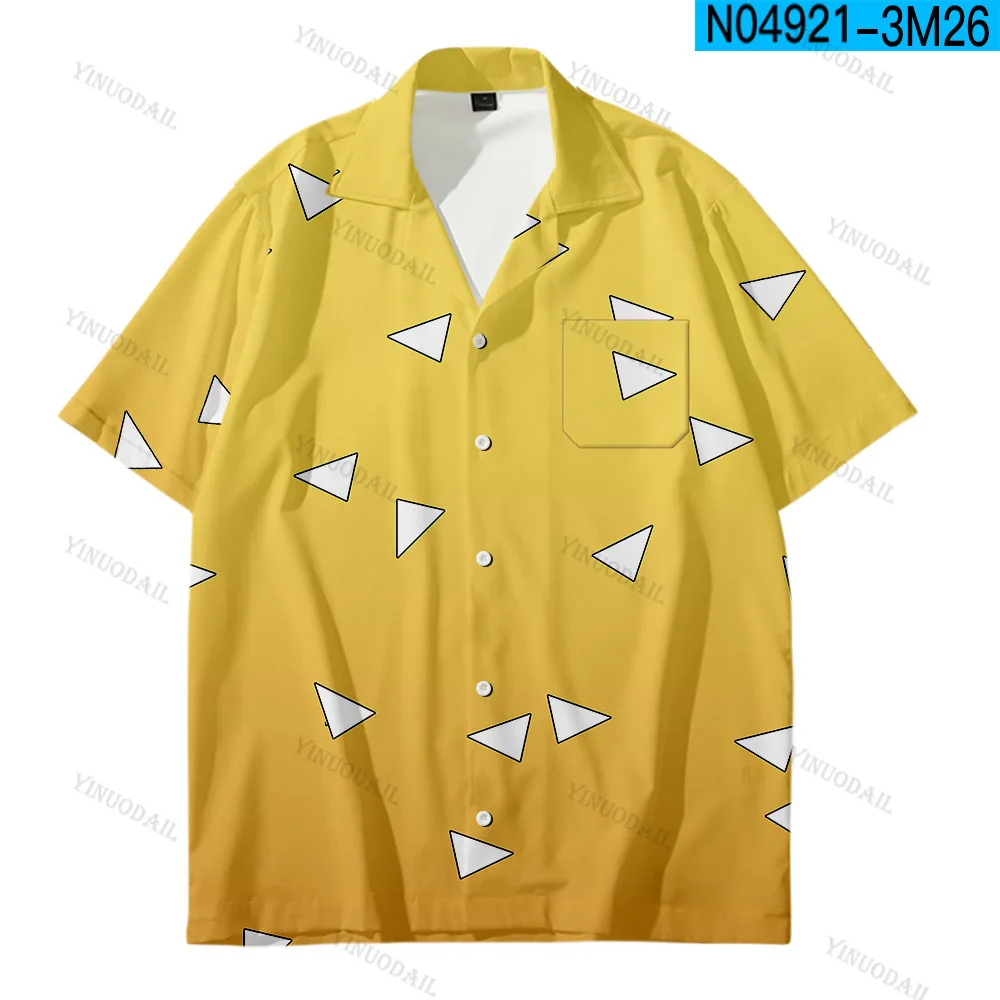 2020 Japanese Anime Kimetsu No Yaiba Demon Slayer Short Sleeve Top Tees Stand Collar T shirt Streetwear Men Women Cool Clothes
2020 Japanese Anime Kimetsu No Yaiba Demon Slayer Short Sleeve Top Tees Stand Collar T shirt Streetwear Men Women Cool Clothes