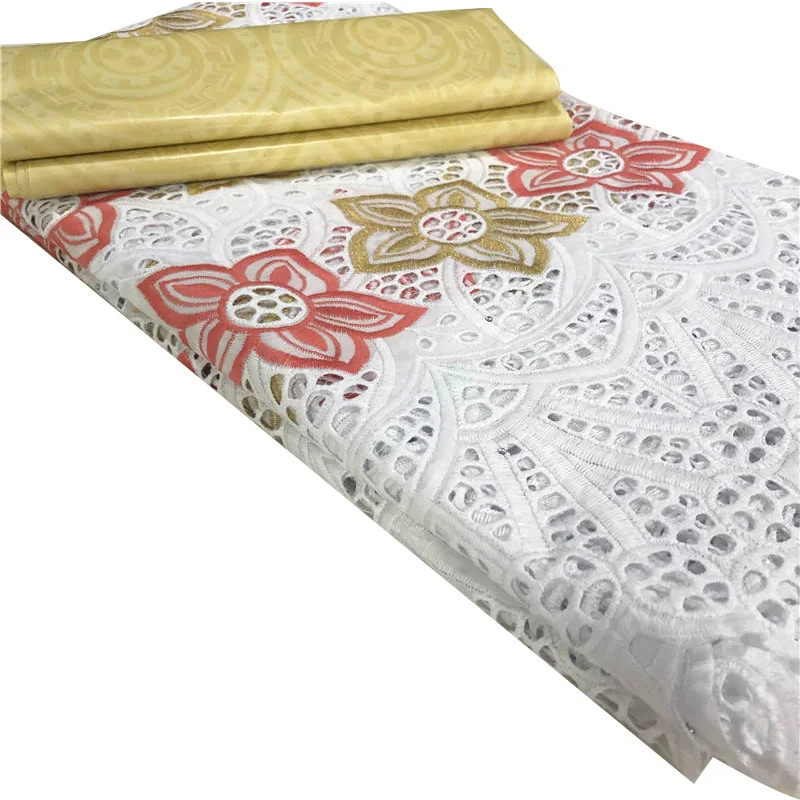 2.5yards +2.5yards African Bazin Riche Brode Fabric Combo Embroidery Swiss Cotton Lace fabric 2020 Damask Shadda Guinea Brocade
2.5yards +2.5yards African Bazin Riche Brode Fabric Combo Embroidery Swiss Cotton Lace fabric 2020 Damask Shadda Guinea Brocade