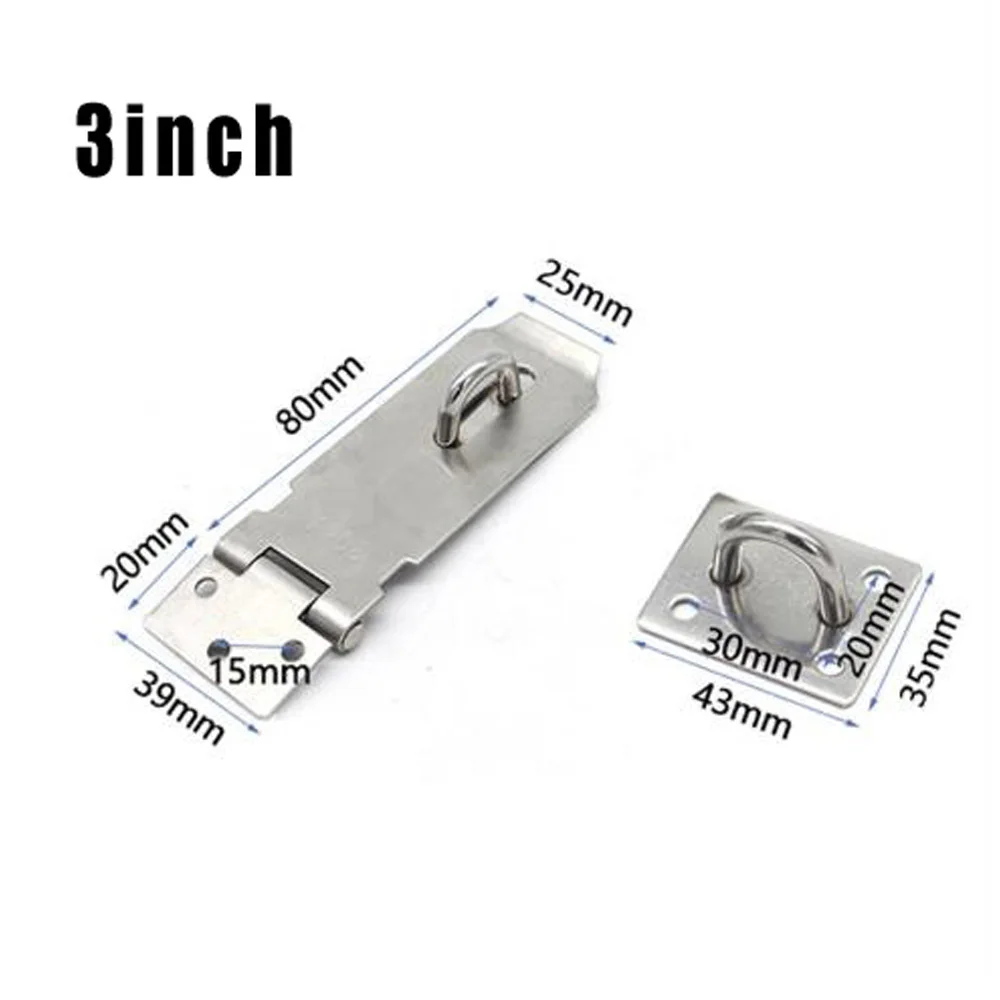 Newly 1PC Stainless Steel Door Bolt Home Drawer Cabinet Lock Safety Latch Hardware Toilet Doors Decoration Ornament
Newly 1PC Stainless Steel Door Bolt Home Drawer Cabinet Lock Safety Latch Hardware Toilet Doors Decoration Ornament