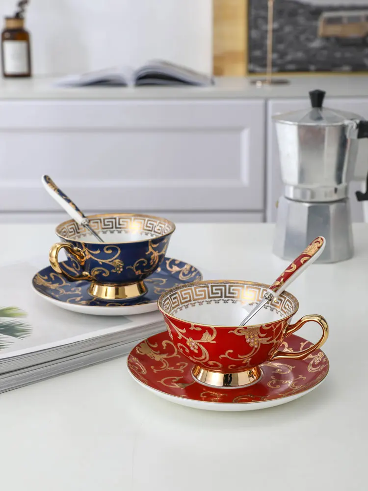 Coffee Cup European style small luxury ceramic suit export gold exquisite retro English afternoon tea set high grade elegant
Coffee Cup European style small luxury ceramic suit export gold exquisite retro English afternoon tea set high grade elegant