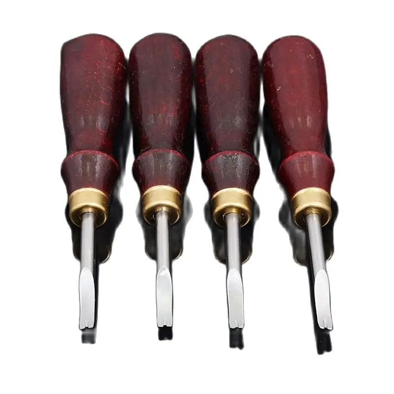 New Style Stainless Steel Cutting Edge Red Solid Wood Handle Sharpener Handmade DIY Leather Trimming Knife Tool
New Style Stainless Steel Cutting Edge Red Solid Wood Handle Sharpener Handmade DIY Leather Trimming Knife Tool