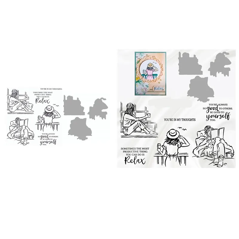 2022 Spring Newest Beautiful Scenery Girl Metal Cutting Dies and Stamps Handmade Diy Scrapbook Greeting Card Postcard Decoration
2022 Spring Newest Beautiful Scenery Girl Metal Cutting Dies and Stamps Handmade Diy Scrapbook Greeting Card Postcard Decoration