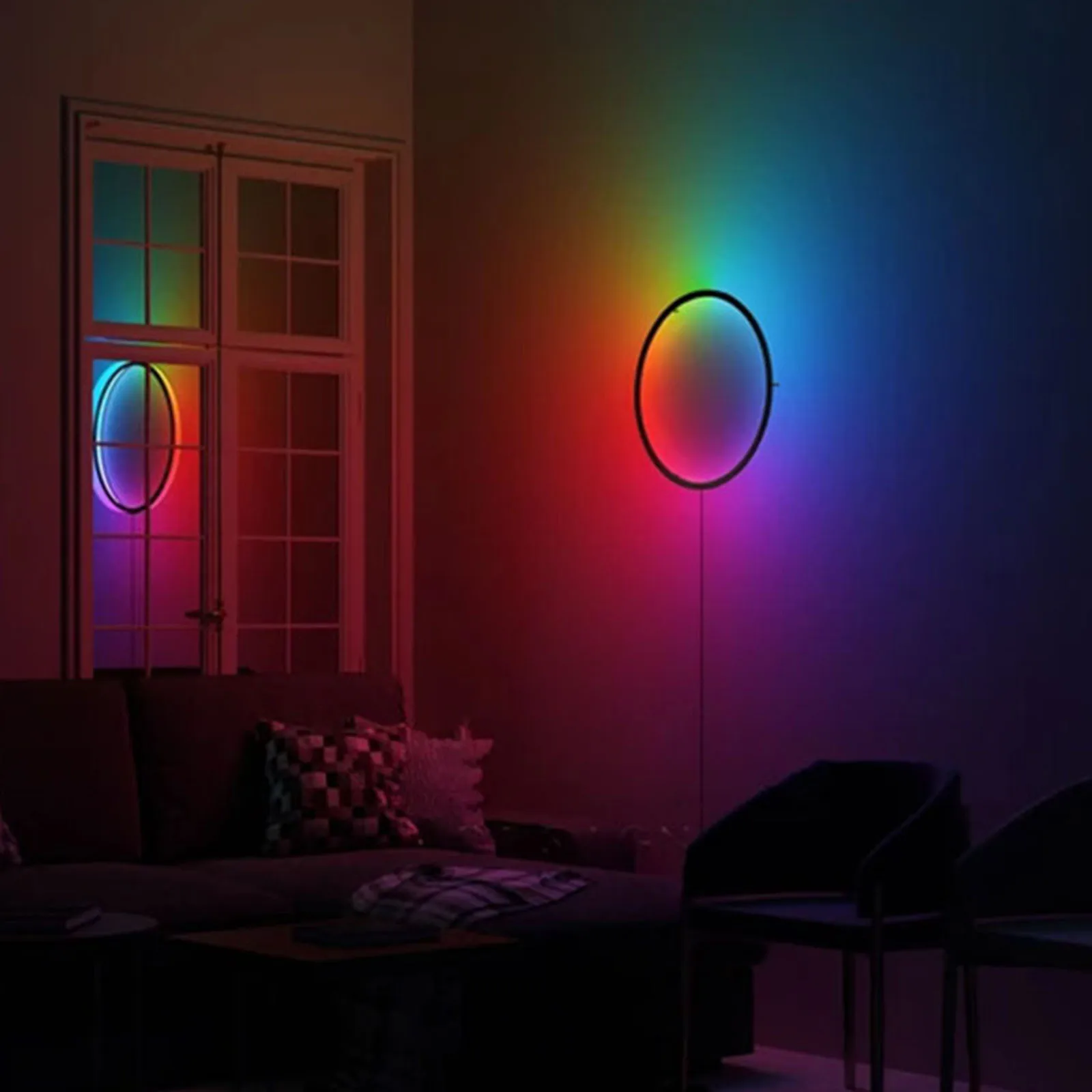 Modern LED Wall Lamp Bedroom Home Atmosphere Lamp Round Wall Lighting Dining Room Wall Sconce Light Fixtures for Home Office
Modern LED Wall Lamp Bedroom Home Atmosphere Lamp Round Wall Lighting Dining Room Wall Sconce Light Fixtures for Home Office