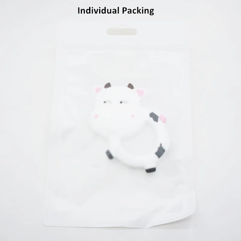 Chenkai 10PCS Silicone Milk Cow Teether DIY Baby Shower Chewing Pendant Nursing Sensory Animal Teething Pacifier Dummy Toy Gfit
Chenkai 10PCS Silicone Milk Cow Teether DIY Baby Shower Chewing Pendant Nursing Sensory Animal Teething Pacifier Dummy Toy Gfit