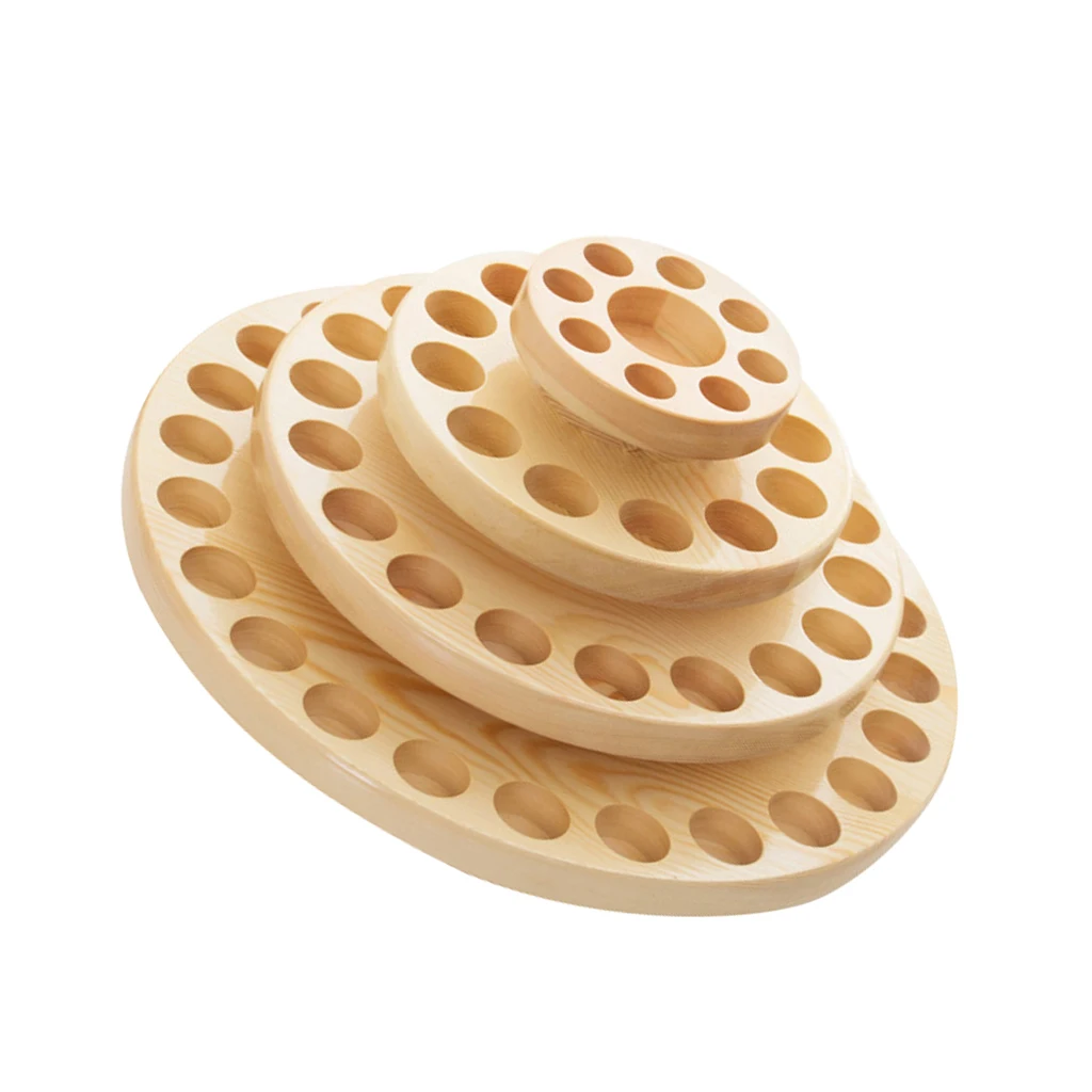 Retail Beauty Stores Natural Wood Rotatable Essential Oil Display Rack Stand
Retail Beauty Stores Natural Wood Rotatable Essential Oil Display Rack Stand