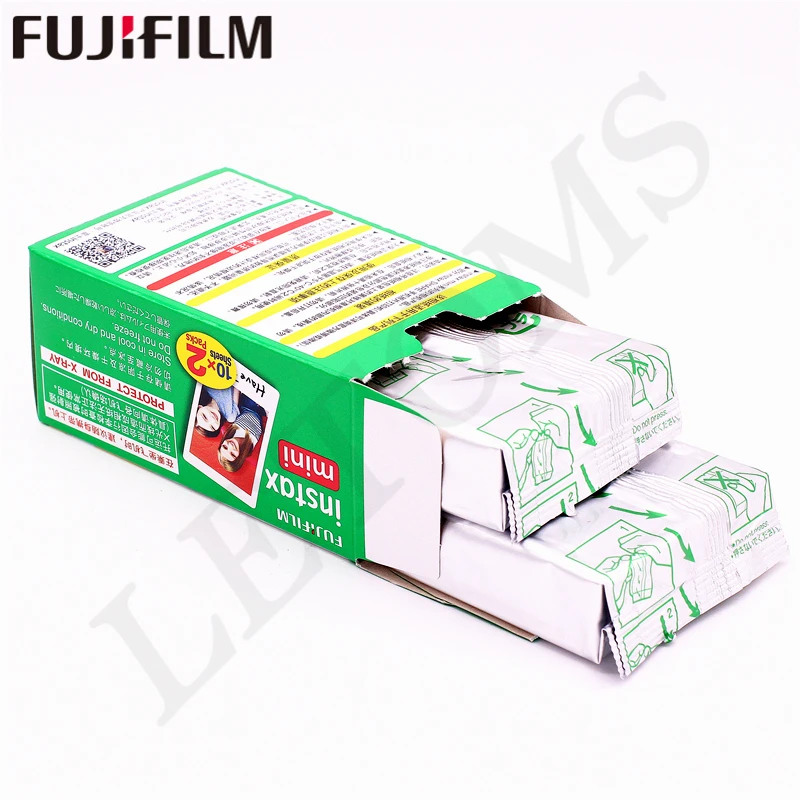 Пленка Fujifilm instax mini 9 10 100 листов с белым краем ширина 3 дюйма пленка для мгновенной