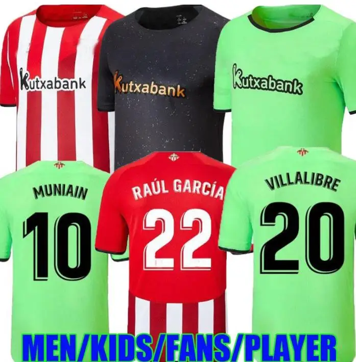 21 22 Bilbao Club Soccer Jersey Athletic RAUL GARCIA BERENGUER WILLIAMS VILLALIBRE MUNIAIN goalkeeper
21 22 Bilbao Club Soccer Jersey Athletic RAUL GARCIA BERENGUER WILLIAMS VILLALIBRE MUNIAIN goalkeeper