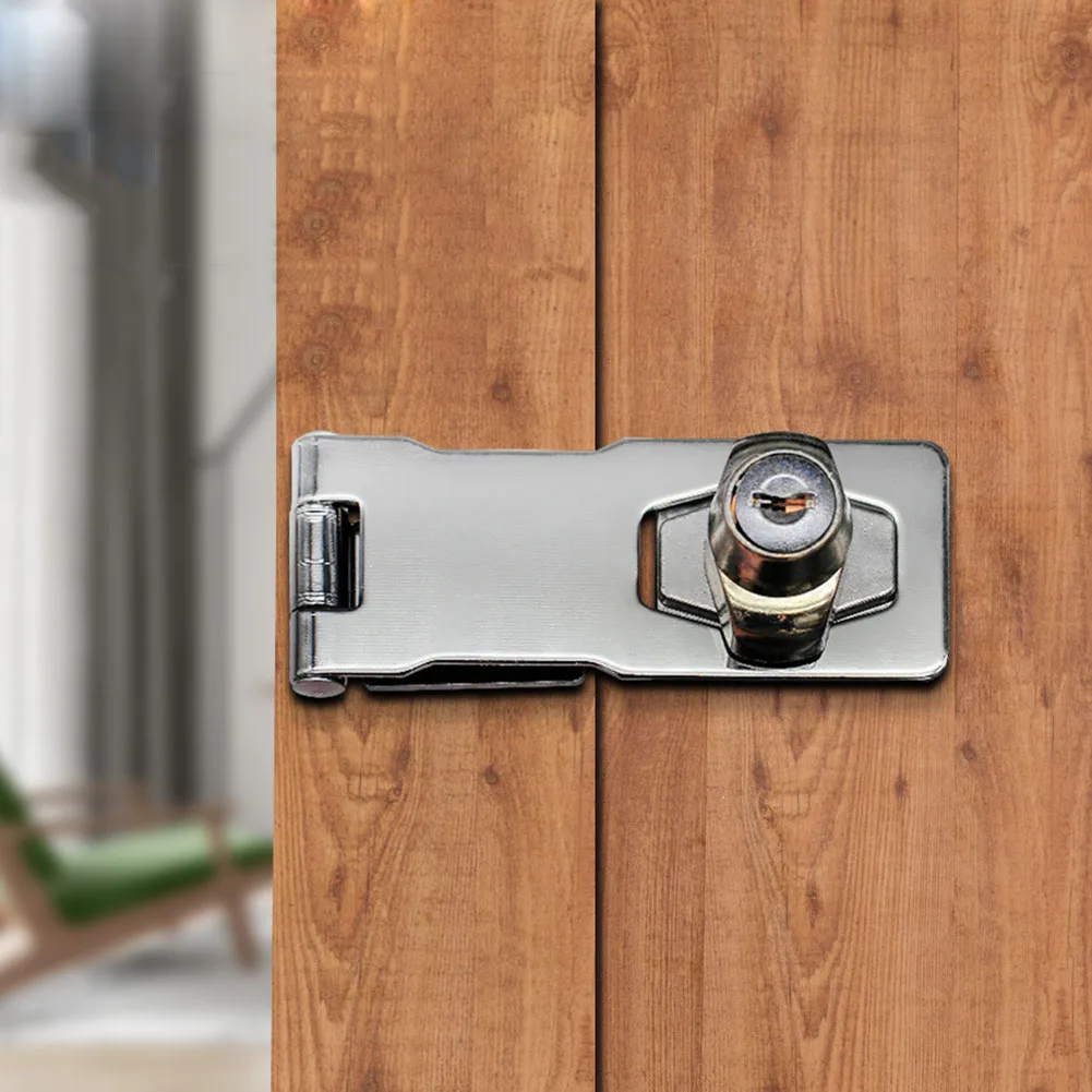 Punch-Free Stainless Steel Drawer Lock with Key Anti-Theft Security Home Office Thickened Cabinet Door Bolt Locks
Punch-Free Stainless Steel Drawer Lock with Key Anti-Theft Security Home Office Thickened Cabinet Door Bolt Locks