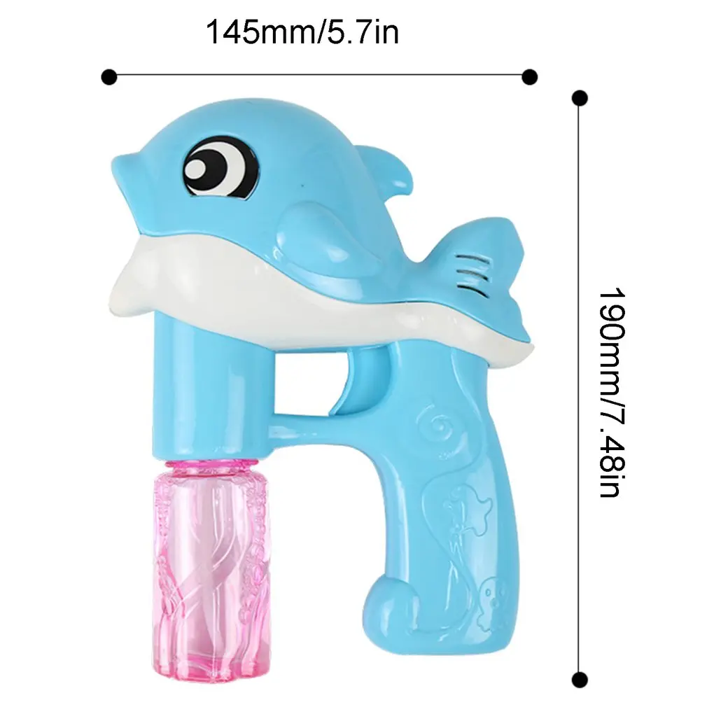 Flashing Light Up Kids Dolphin Shape Bubble Machine Automatic Bubble Blower Bubble Maker Summer Swimming Toys
Flashing Light Up Kids Dolphin Shape Bubble Machine Automatic Bubble Blower Bubble Maker Summer Swimming Toys