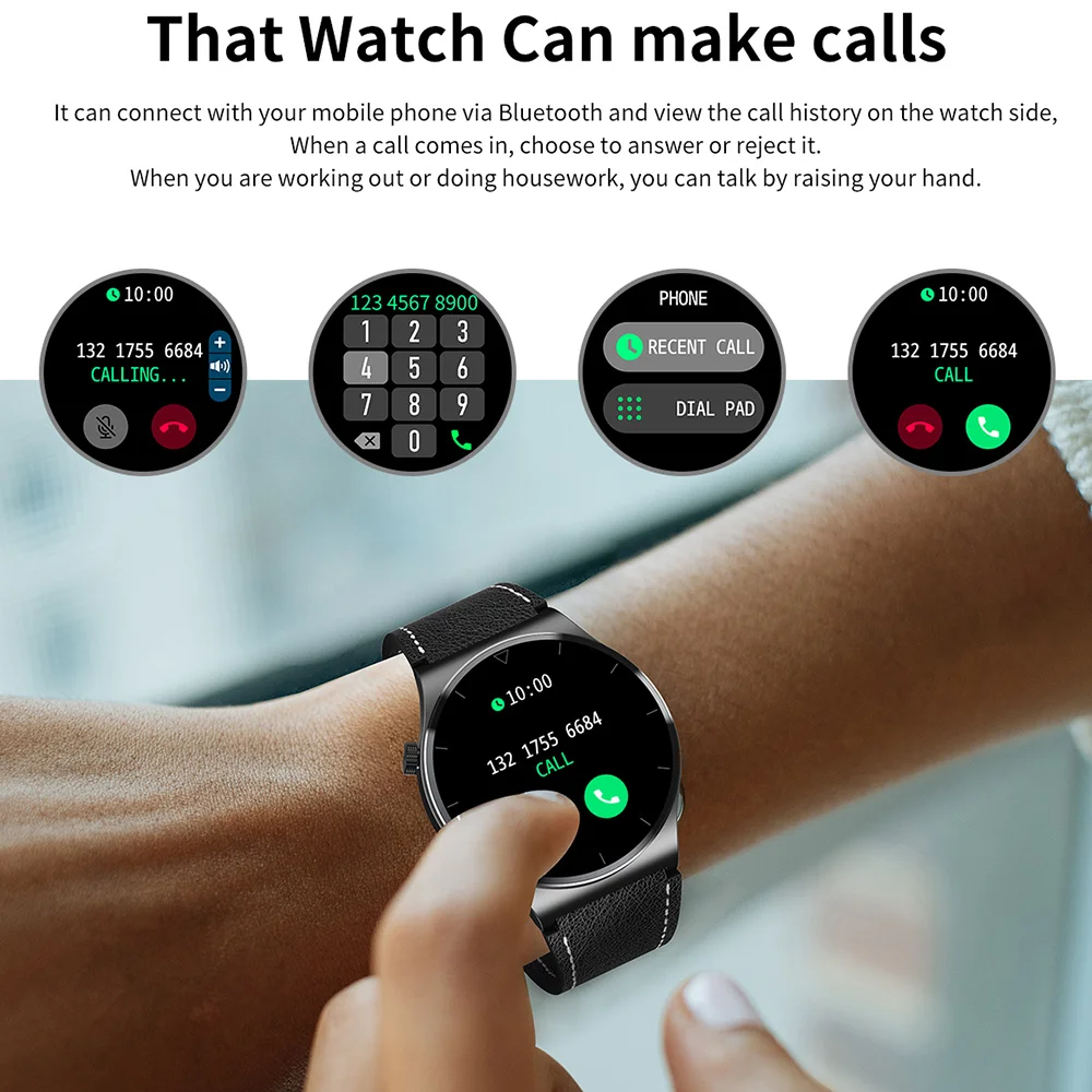 M99 Smartwatch Man Business Watches 1.28 Inch Round Call Heart Rate Blood Pressure Monitoring IP67 Sports Smart Watch for Xiaomi
M99 Smartwatch Man Business Watches 1.28 Inch Round Call Heart Rate Blood Pressure Monitoring IP67 Sports Smart Watch for Xiaomi