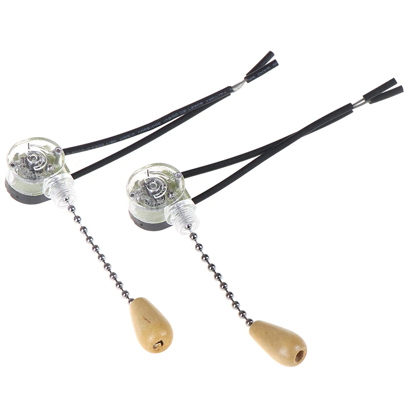4 Pcs Universal Wall Light Pull Switch Home Ceiling Fan Lamp Pull Chain Cord Switch Set Replacement Tools 3A/250V
4 Pcs Universal Wall Light Pull Switch Home Ceiling Fan Lamp Pull Chain Cord Switch Set Replacement Tools 3A/250V