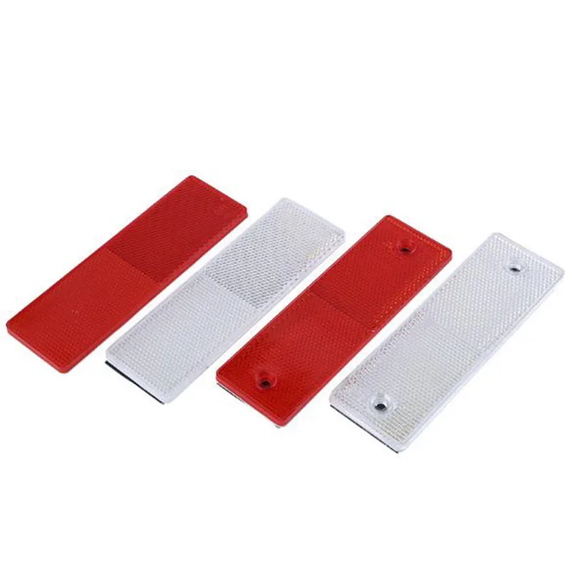 5Pcs Truck Trailer Car Rectangle Plastic Reflector Reflective Warning Plate Stickers Safety Sign Night Safety Warning Sticker
5Pcs Truck Trailer Car Rectangle Plastic Reflector Reflective Warning Plate Stickers Safety Sign Night Safety Warning Sticker
