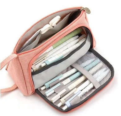 Pen Case Big Capacity Pencil Case 2 Compartments Pencil Holder Pouch Bag Marker Pen Case Desk Stationery Organizer Makeup Bag
Pen Case Big Capacity Pencil Case 2 Compartments Pencil Holder Pouch Bag Marker Pen Case Desk Stationery Organizer Makeup Bag