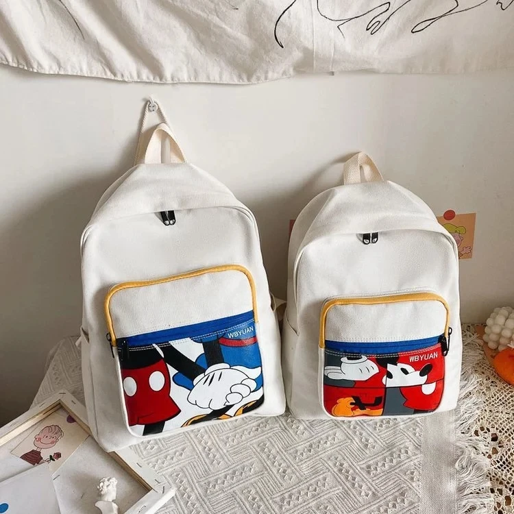 Disney Mickey school bag boys and girls large capacity canvas travel bag junior high school students leisure sports school bag
Disney Mickey school bag boys and girls large capacity canvas travel bag junior high school students leisure sports school bag