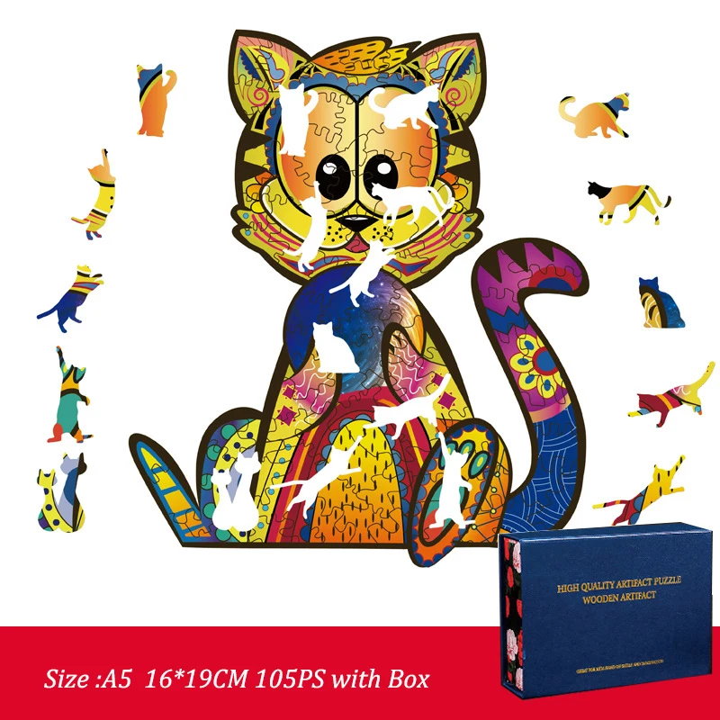 FEOOE 2021 NEW Cat Litter and Dog Litter Shaped Wooden Puzzle Irregular Animal Puzzle Learning Toys 3d Puzzle for Adults YSH
FEOOE 2021 NEW Cat Litter and Dog Litter Shaped Wooden Puzzle Irregular Animal Puzzle Learning Toys 3d Puzzle for Adults YSH