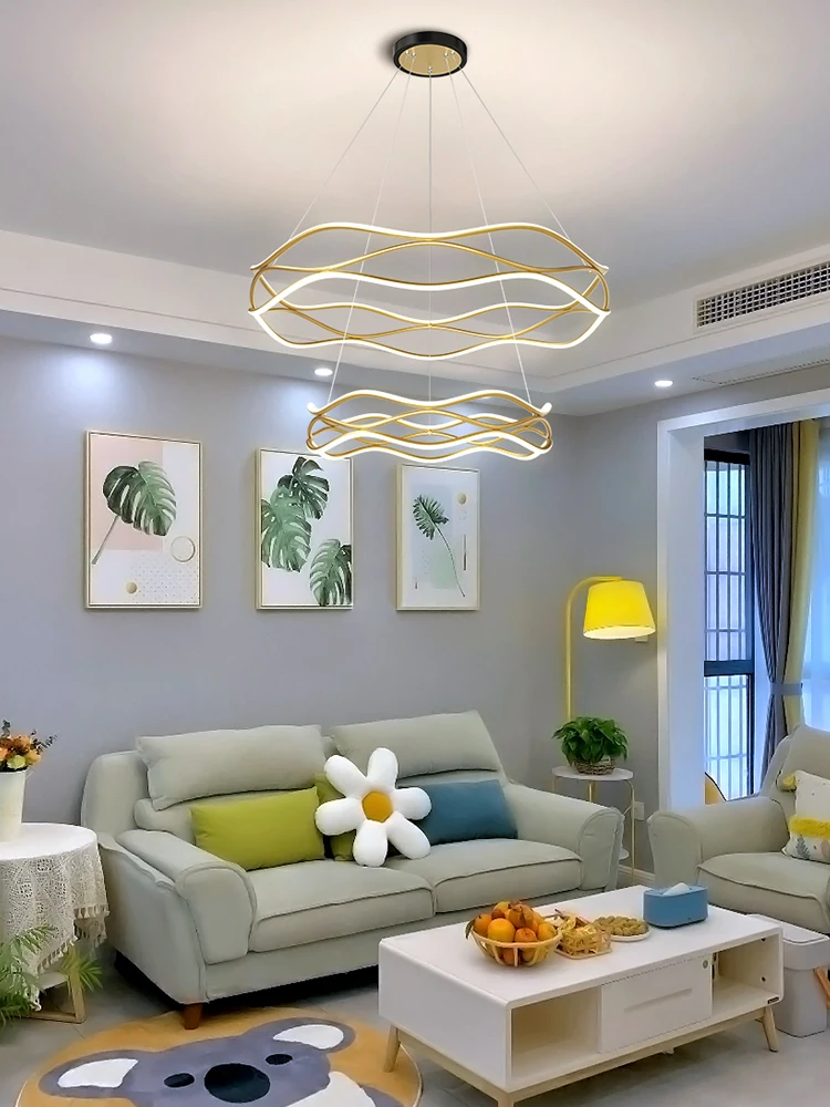 Luxury Modern Minimalist LED Hanging Lamp Living Room Bedroom Dining Room Suspension Luminaire Creative Line Pendant Luminaire
Luxury Modern Minimalist LED Hanging Lamp Living Room Bedroom Dining Room Suspension Luminaire Creative Line Pendant Luminaire
