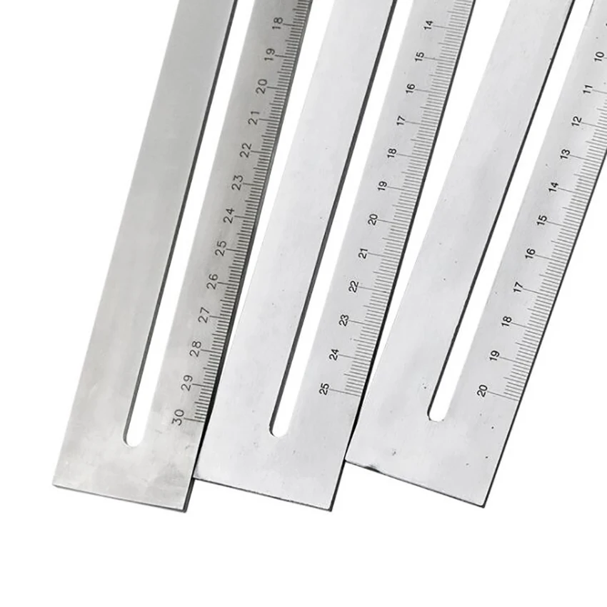 Woodworking Marking Gauge Ruler with Fine Tuning, 200mm/250mm/300mm Measuring Marking Ruler Woodworking Measurement Tool
Woodworking Marking Gauge Ruler with Fine Tuning, 200mm/250mm/300mm Measuring Marking Ruler Woodworking Measurement Tool