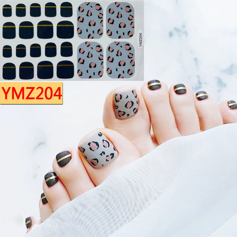 New Toenail Art Stickers Summer Beach Foot Decals Adhesive Full Cover Wraps Glitter Powder Leopard Toe Nail Decorations Manicure
New Toenail Art Stickers Summer Beach Foot Decals Adhesive Full Cover Wraps Glitter Powder Leopard Toe Nail Decorations Manicure