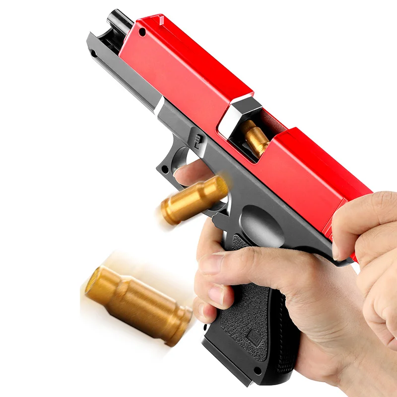 

Игрушечные пистолеты Glock M1911 для мальчиков, мягкая эжекторная игрушка из ЭВА, пистолет для стрельбы на открытом воздухе, пистолет CS, 2021