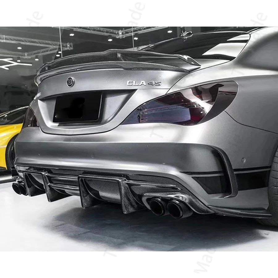 Carbon Fiber Car Styling Rear Bumper Diffuser Lip for Mercedes Benz CLA W117 C117 CLA200 CLA250 Sport CLA45 AMG 2013-2019 Car
Carbon Fiber Car Styling Rear Bumper Diffuser Lip for Mercedes Benz CLA W117 C117 CLA200 CLA250 Sport CLA45 AMG 2013-2019 Car