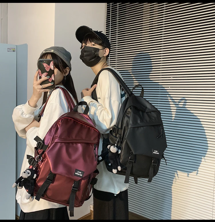 Модный трендовый рюкзак BB2995, мужская сумка через плечо, брендовая японская Повседневная простая сумка для компьютера
Модный трендовый рюкзак BB2995, мужская сумка через плечо, брендовая японская Повседневная простая сумка для компьютера