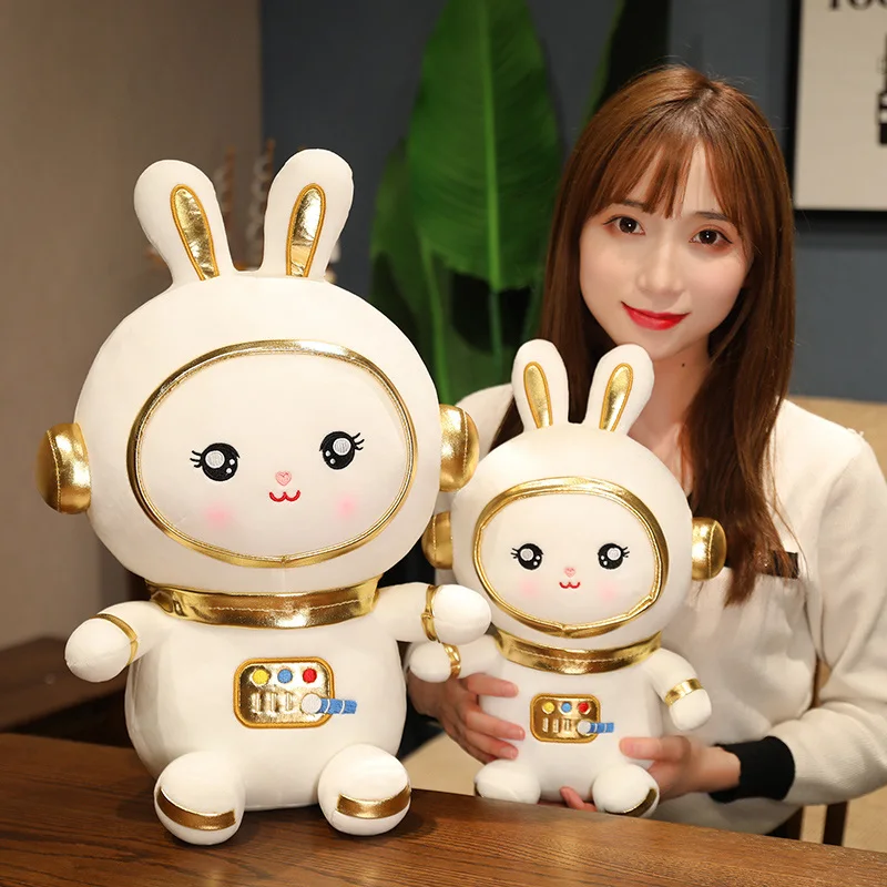 25-60Cm Cute Spacesuit Bunny Lovely Cured Animal Plush Toy Resting Sofa Cushion Birthday Gift For Friend Accompany Sleeping Doll
25-60Cm Cute Spacesuit Bunny Lovely Cured Animal Plush Toy Resting Sofa Cushion Birthday Gift For Friend Accompany Sleeping Doll